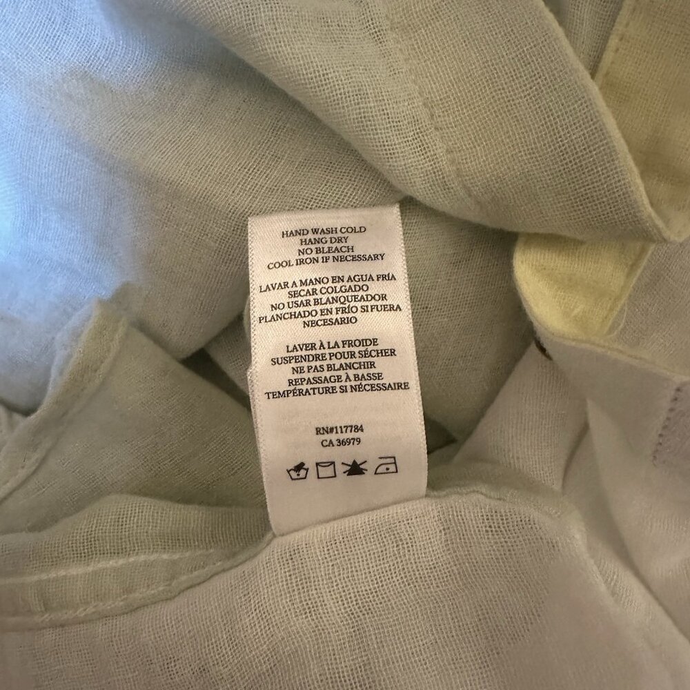 Rails Blouse Button Front Size Large Pastel Multi… - image 6